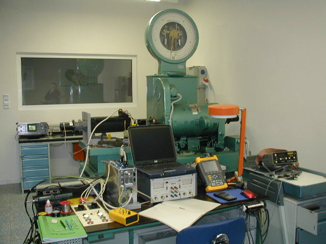 Servisní pracoviště pro elektromotory